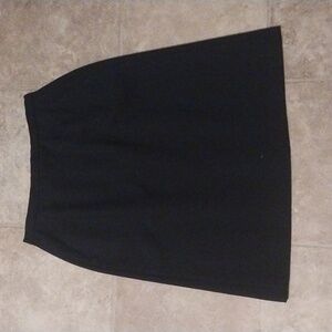 Nordstom Cricketeer Navy Wool Skirt, Size 8 Fully Lined, Vented